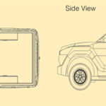 מבט על (משמאל) ומבט צד על ה-W-15