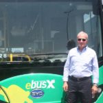 דורון ודאי, מנכ"ל כלל מוטורס, יבואנית BYD ביום חגו. אחרי שמונה שנות עבודה הוא מכר אוטובוסים ראשונים