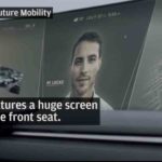 מסך לרוחב כל המכונית במכונית של המותג החדש בייטון