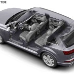 אודי SQ7 - חלל פנים