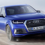 אודי SQ7 מעלה אבק