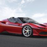 פרארי J50. מלפנים מזכירה צפרדע