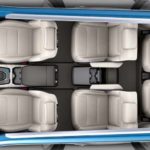 פולקסווגן Crossblue קונספט, מבט על על שישה מושבים