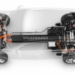 מערכת הנעה פלאג-אין הייבריד דיזל לפולקסווגן Crossblue קונספט