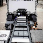 מרצדס Urban eTruck, מצברי ליתיום יון במסגרת מוגנת שהיא חלק מהשאסי (דיימלר)