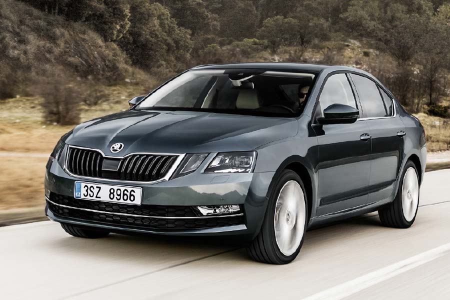 סקודה אוקטביה אחרי מתיחת פנים (יח"צ)