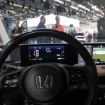 לוח מחוונים בהונדה e